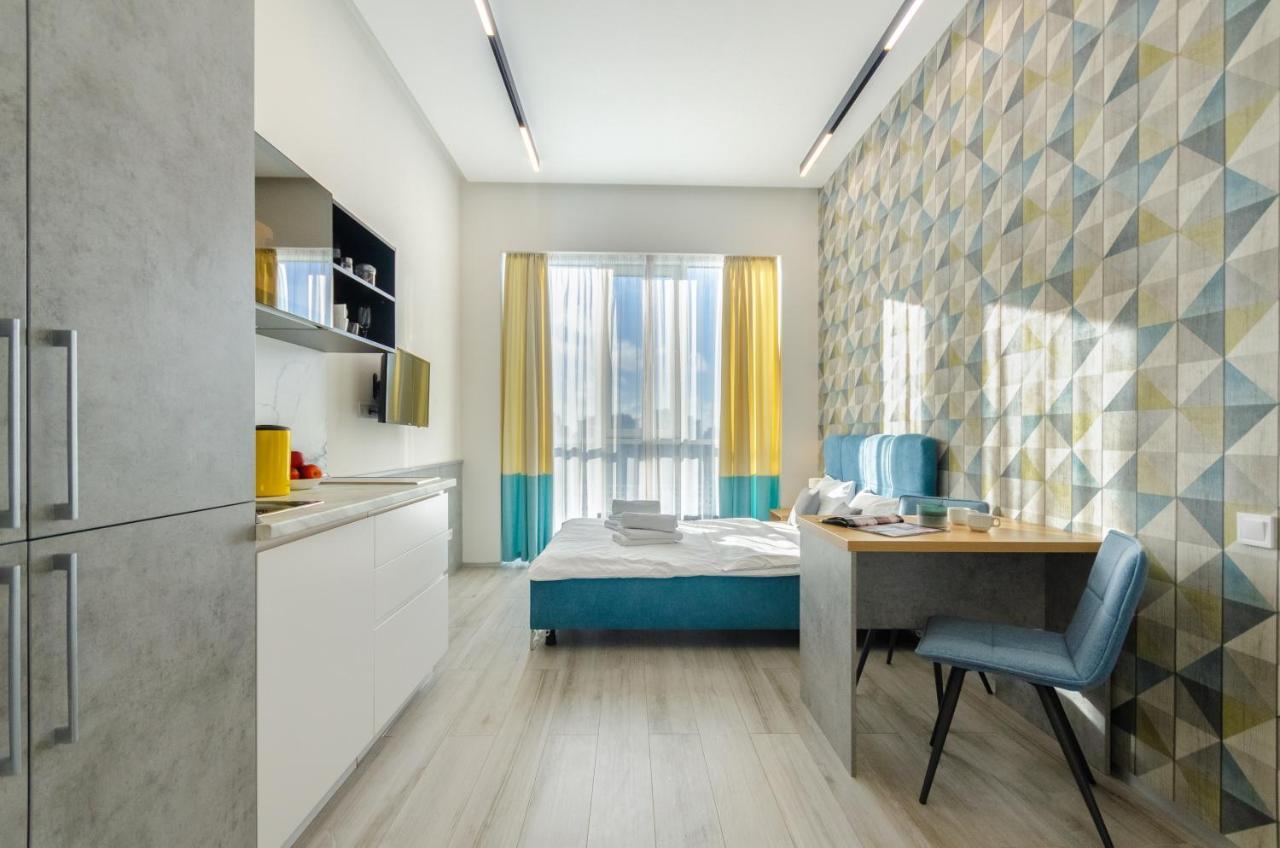 New Apartment Near Railway Station 1A Kyiv Exterior foto